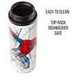 thumbnail image 4 of Silver Buffalo Marvel Spiderman - Botella de agua de acero inoxidable, 25 onzas, 4 of 7
