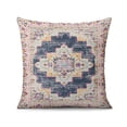 thumbnail image 2 of Boho Flower and Modern Paisley Floral Decorative Throw Pillow Covers - Vintage 20x20 Inch Set of 2 for Bohemian Homes, 2 of 7