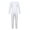 White, variant on RUNQHUI Kids Girls One-piece Long Sleeve Sport Athletic Leotard Ballet Dance Gymnastics Full Body Brown L