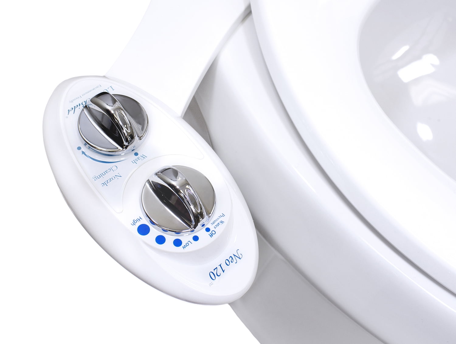 Luxe Bidet Neo 120 Luxury Fresh Water Self-Cleaning Non-Electric Bidet ...