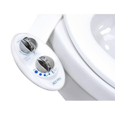 Luxe Bidet BidetNeo120sww Neo 120 Single Nozzle Bidet White on White
