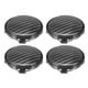 thumbnail image 1 of 4uds 60mm 61mm Rueda Centro Cubo Tapas Tapacubos Cubiertas Universal Negro, 1 of 5