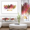 thumbnail image 1 of Atlanta Skyline - Impression sur Toile Paysage Urbain, 1 of 3