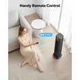 thumbnail image 5 of NFTIGB 36-Inch Tower Fan Quiet Oscillating Floor Fan with 3 Speeds, 3 Modes, 12H Timer, Bladeless Standing Fan for Home, Black, 5 of 9