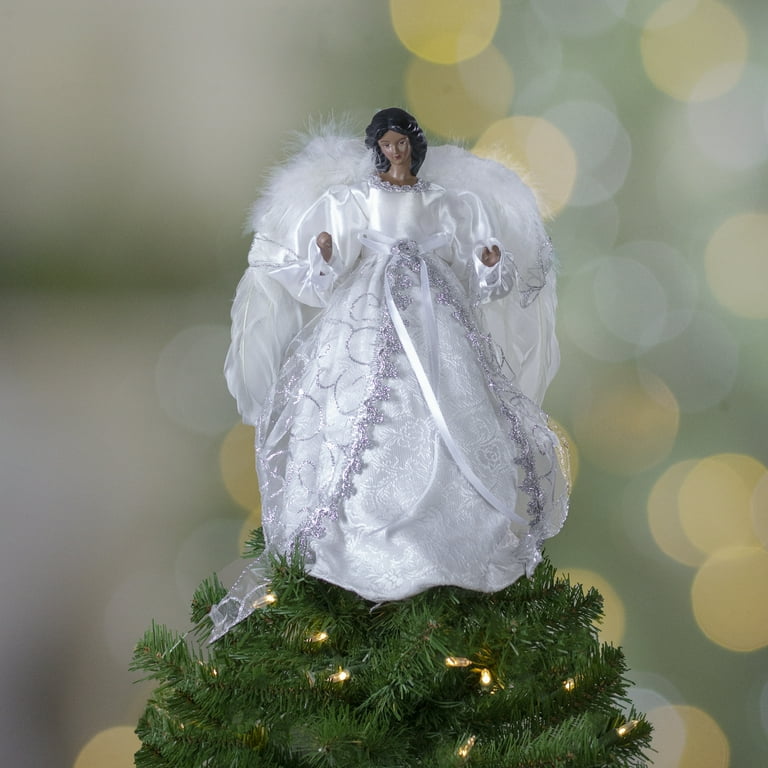 Black angel tree topper deals