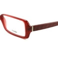 thumbnail image 6 of Fendi Women's Eyeglasses FF 882 608 Red Frame Glasses 52 15 135 Rectangle, 6 of 6