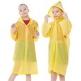 thumbnail image 3 of Ponchos Chubasqueros para niños, Reutilizables, Chaquetas de Lluvia para niños y niñas, Emergencia con Capucha para Viajes Familiares de Disney al Aire Libre, 3 of 5