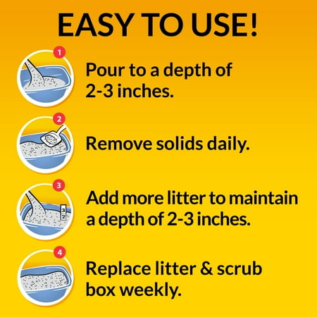 Purina Tidy Cats Non-Clumping Litter, 24/7 Performance Odor Control Formula, 30 lb Box