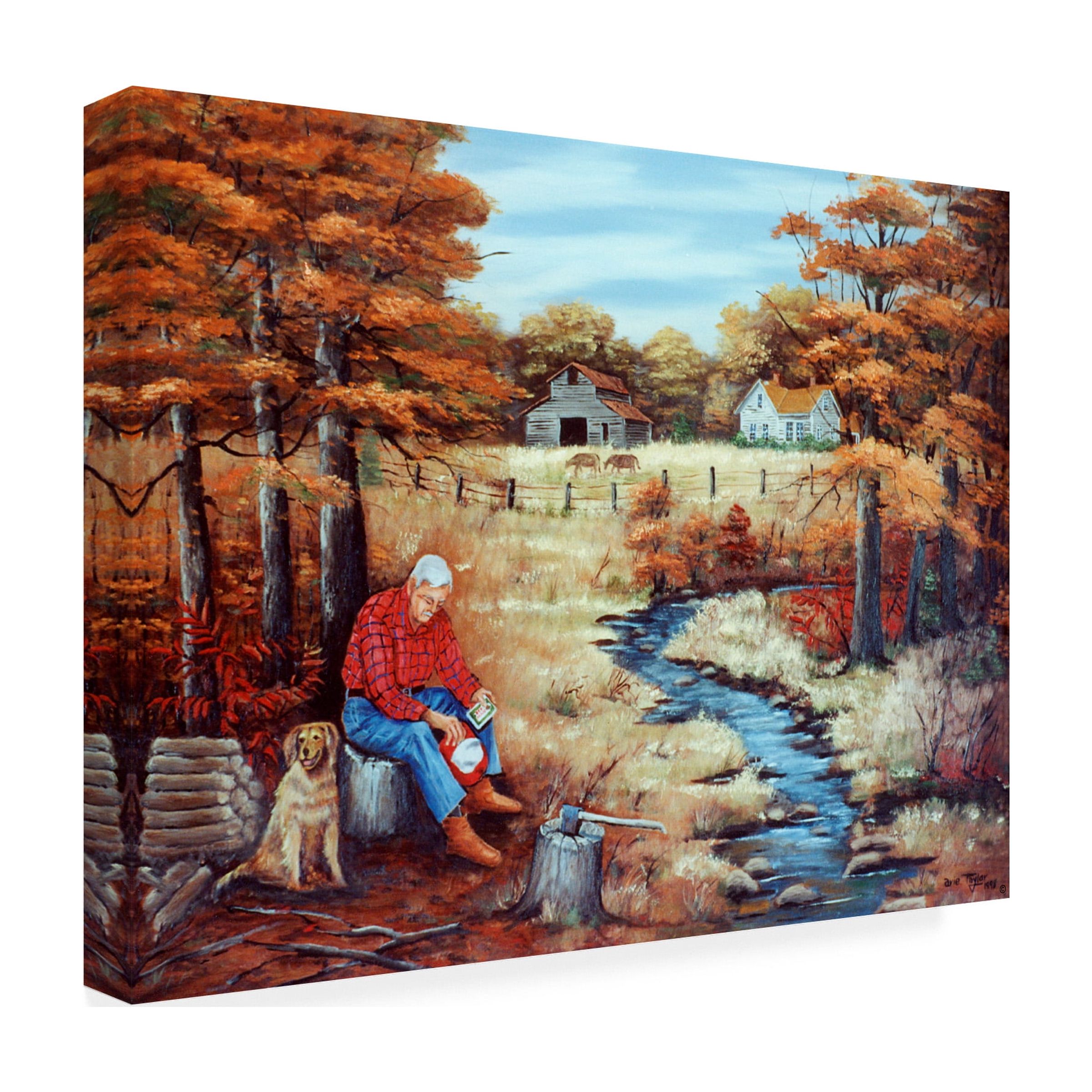Trademark Fine Art 'Autumn Blessings' Canvas Art by Arie Reinhardt Taylor
