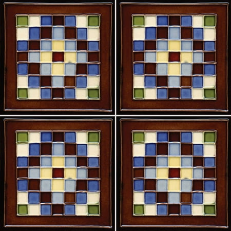 Hand Painted Field Tile - Solistone Cuadros 6