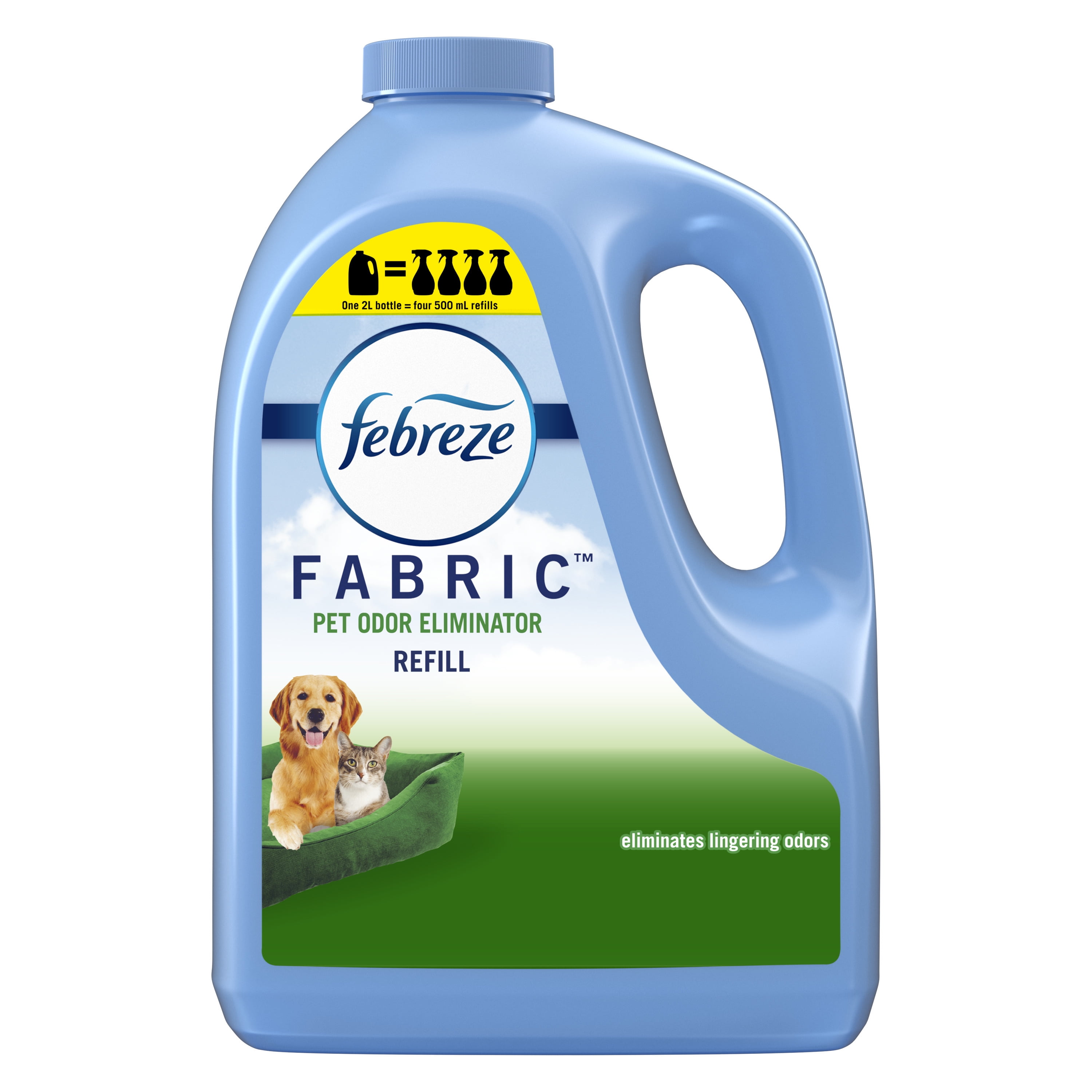 Febreze Fabric Odor-Fighting Refresher, Pet, 67.6 oz Refill