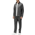 thumbnail image 4 of MoFiz Men's Long Sleeve Tracksuits Set Zipper Running Sports Set 2 Pieces with Pockets, 4 of 6