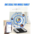 thumbnail image 2 of Gdncbm Scale for Body Weight - 8 Electrodes High Precision Digital Scale for BMI - 56 Body Composition Metrics - Bluetooth Bathroom Scale with LED for Home/Fitness, 2 of 8