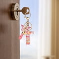 thumbnail image 5 of Fashion 26-letter Key Chain Pendant Butterflys Tassel Key Chain Elegant Fashion Multi-functional Use, 5 of 5