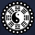 thumbnail image 3 of CafePress - Trigram Symbol Women's Dark T Shirt - Women's Traditional Fit Dark T-Shirt, 3 of 4