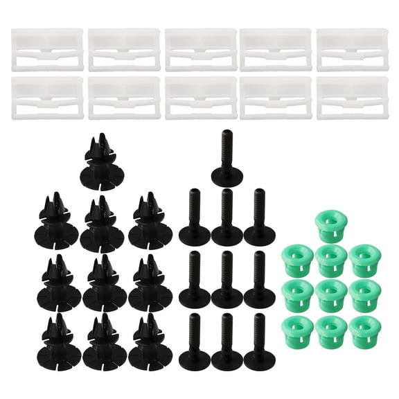 40PCS For BMW 3-Series E90 & E91 Side Skirt Fitting Kit Full Set Of Clips