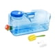 thumbnail image 2 of Contenedor de agua para acampar, jarra de almacenamiento, dispensador de bebidas, tanque de agua grande de 2.6 galones con grifo para barbacoa,, 2 of 9