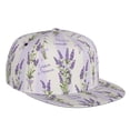 thumbnail image 2 of Uemuo Lavender Flowers Pattern Women's Baseball Cap,Straight Brim Hat,Golf Dad Hat,Travel Hat,Sun Protection Cap,Everyday Accessory, 2 of 9