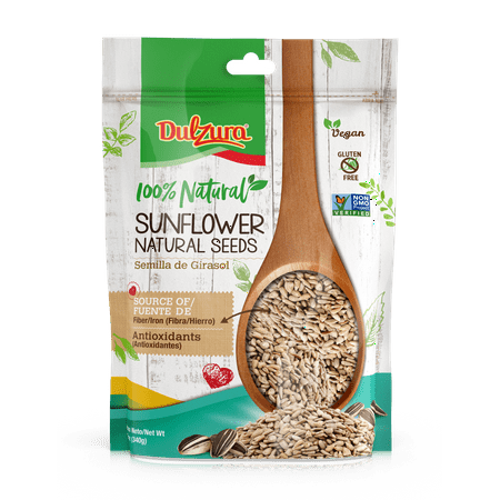 Dulzura Borincana Roasted & Salted Sunflower Kernels, 12 oz