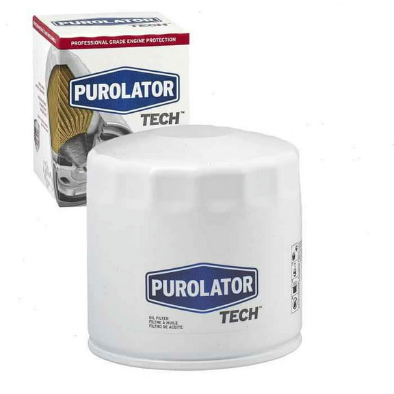 Purolator TECH Engine Oil Filter compatible with Jeep Cherokee 2.1L 2.5L 4.0L L4 L6 1985-1993