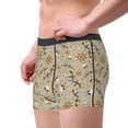 thumbnail image 2 of Fotbe Pirate skulls Men’s Total Support Pouch Boxer Briefs, X-Temp Cooling, Moisture-Wicking Underwear, Regular, Long-leg and Trunk-Medium, 2 of 5