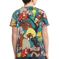 thumbnail image 2 of Looney Tunes Cartoon Teen T-Shirt Crewneck Short Sleeve Double-Sided Print Summer Tee Shirts Top For Youth Boys Girls Children X-Small, 2 of 7