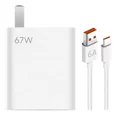 thumbnail image 1 of Cargador 67w Para Xiaomi 13 12 Mi 11 Ultra Poco X5 X4 F5 F4 Color Blanco, 1 of 2