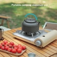 thumbnail image 5 of 100Fens Portable 800Ml Lightweight Stainless Steel Camping Kettle And Portable Camp Tea Pot Ideal For Bushcraft And Outdoor Use, 5 of 6