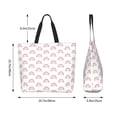 thumbnail image 5 of Naloa Rainbow Tote Bag for Women Large Capacity Shoulder Bag for College Work Travel Shopping, 5 of 8