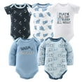 thumbnail image 3 of Set de regalo para bebé The Peanutshell Elephant Blue, 30 piezas, 3 of 8