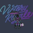thumbnail image 2 of Junior's Fortnite Raven Victory Royale Racerback Tank Top Indigo Small, 2 of 4
