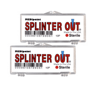 Medipoint Splinter Out Remover, Sterile, Disposable and Easy to Use, 10 Count - 2 Pack