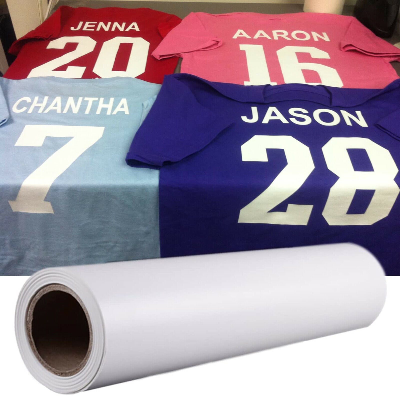 HTVRONT Gold Heat Transfer Vinyl Rolls - 12" x 10FT Gold Iron on Vinyl for Shirts,Gold Iron on for HTVRONT & All Cutter Machine - Easy to Cut & Weed for Craft Heat Vinyl Design（Gold）