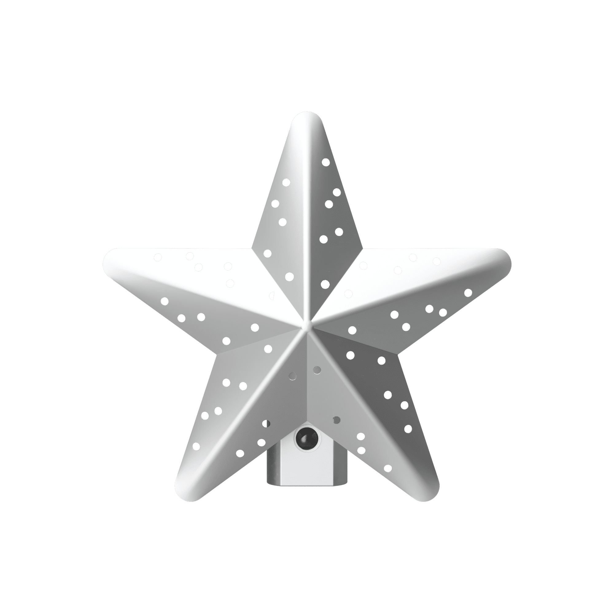 Westek NL-TNST-SL Tin Star Automatic Light, Silver