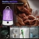 thumbnail image 3 of Lámpara recargable para matar mosquitos, incienso eléctrico UV para matar mosquitos de 5 W para exteriores, mata mosquitos para interiores, distancia efectiva de 15 m., 3 of 5
