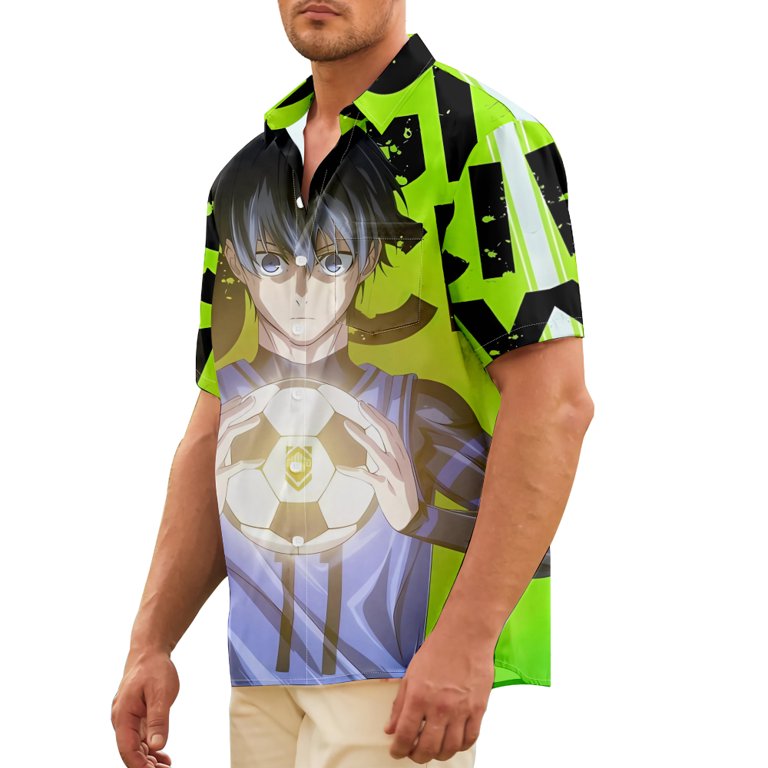 Anime Blue Lock Undershirt For Men ,3D Print Street Casual Short