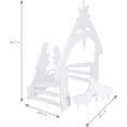 thumbnail image 2 of VINGLI Large Outdoor Nativity Scene Holy Family Nativity Set Yard Sign, 2 of 6