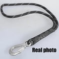 thumbnail image 5 of 2 Pcs Tree Swing Rope, 19.69inch Hanging Straps Kit, Hammock Tree Swing Hanging Strap, Heavy Duty Hook for Indoor Outdoor Swing Hammock Playground Set Accessories, 5 of 7