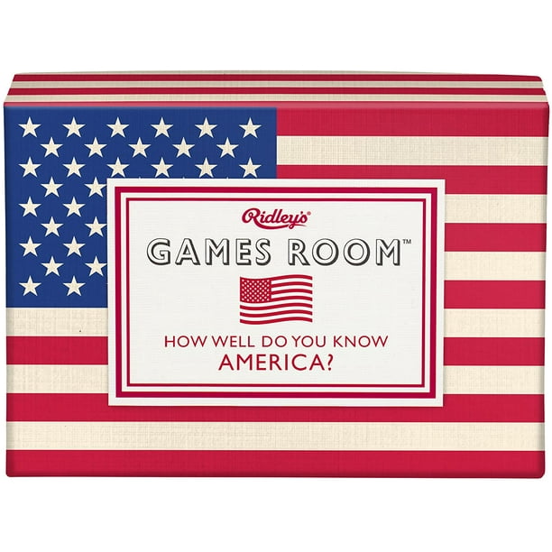 Ridley S Games Room How Well Do You Know America Trivia Deck Quiz Card Guess Game How Well Do You Know The United States Get Ready To Go Head To By Visit The