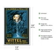 thumbnail image 2 of Vittel French Spa - Spring Water from The Vosges Mountain Ranges of France - Vintage Railroad Travel Poster by Leonetto Cappiello c.1912 - Master Art Print (Unframed) 13in x 19in, 2 of 4