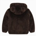 thumbnail image 2 of Gerichy Toddler Boys Girls Hooded Jacket Fleece Hoodie Winter Warm Solid Color Coat Zip-up Sweater Fall Clothes 6M-5T, 2 of 7