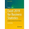 thumbnail image 1 of Pre-Owned Excel 2019 for Business Statistics: A Guide to Solving Practical Problems (Paperback) 3030392600 9783030392604, 1 of 1