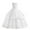 White, variant on 2025 8-12Y Girls Tulle Dress Bridesmaid Wedding Pageant Dresses Sleeveless Embroidered Flower Mesh Princess Tiered Dress Evening Dress White