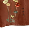 thumbnail image 5 of HongQid Womens Embroidered Tops Casual Summer Boho T Shirts Loose Fit Short Sleeve Linen Floral Blouses, 5 of 5