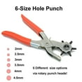 thumbnail image 6 of Clearance! Huayishang Hole Saw Revolving Multifunction Punch Plier Kit Punch Hole Tool, Home Essentials Clearance Sale Silver, 6 of 6