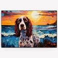 thumbnail image 3 of Thuan Irish Redand White Setter Dog Art Print Canvas, Dog Canvas Wall Art Painting Decor, Dog Pop Art Home Decor Artwork For Bedroom Living Room Bathroom decor, 3 of 6