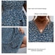 thumbnail image 5 of Summer Wrap V Neck Dress, Short Sleeve Women V Neck Maxi Dress For Parties ANGGREK AH2905, 5 of 6