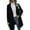 Black, variant on Babysbule Winter Jackets for Women Women Casual Long Sleeve Loose Fashion Buttons Solid Coat