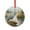 Pattern, variant on Heron At Marsh Edge Xmas Ornament Wildlife Lover Glass Round Ornaments for Xmas Tree
