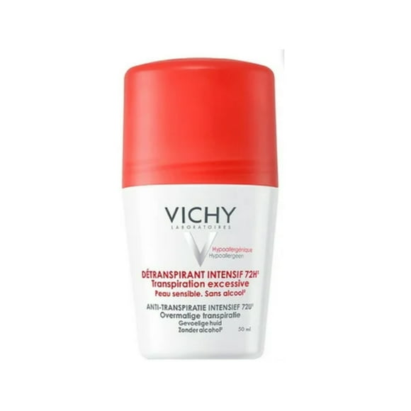 Desodorante Anti-transpirante VICHY Roll-On Deos 72H para Sudoración Extrema 50ml